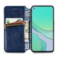thumbnail image 5 of Étui pour OnePlus 8T à Rabat Portefeuille à Rabat Magnétique Protecteur - Bleu, 5 of 5