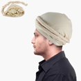 thumbnail image 2 of Half Price 9 Color Turban For Men Satin, Wave Cap, Unisex, Men Headwear, Head Wrap, Durag New New Arrival, 2 of 5