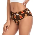 thumbnail image 2 of Fotbe Christmas Gingerbread Cookies Calzones Estampados para Mujer – Ropa Interior de Algodón, Cómoda, Suave y Elástica-Large, 2 of 6