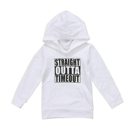 

Unisex Baby Autumn Winter Hooded T-Shirt Infant Boys Girls Boys Cotton Blend Hoodies with Muff Pockets