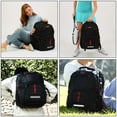 OPACK Extra Large RFIDSafe Travel Black Backpack Unisex TSA Friendly