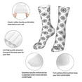 thumbnail image 3 of KLL Retro Compass Print Womens Crew Socks Athletic Middle Tube Long Socks Novelty Socks Gifts For Men, 3 of 7
