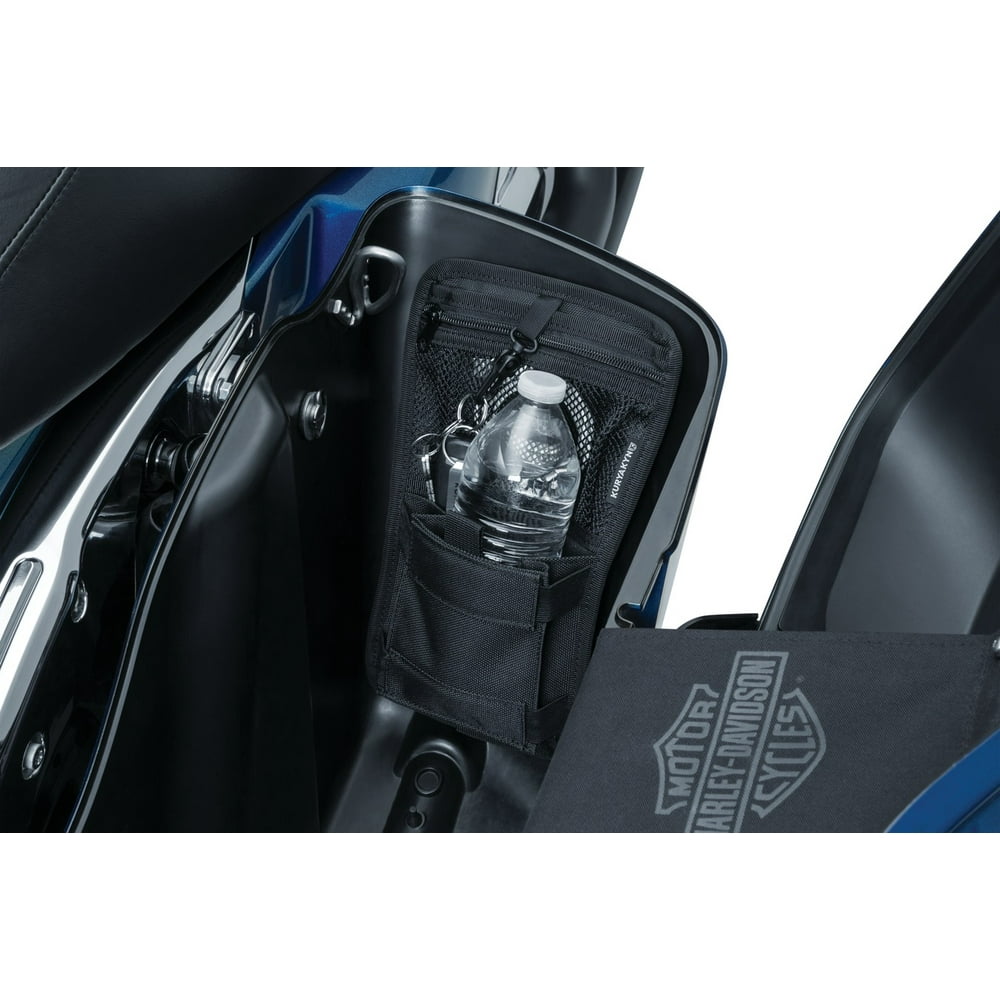 Kuryakyn 5287 Motorcycle Accessory Internal Saddlebag Storage Organizer for HarleyDavidson