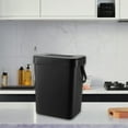 thumbnail image 1 of Bathroom Trash Can, Kitchen Trash Cans with Lids ,Small Garbage Can for Bedroom,Wastebaskets for Bedroom,Punch Kitchen Cabinet,Hanging Large Household with Lid Wall-mounted Bathroom Trash Can, 1 of 8