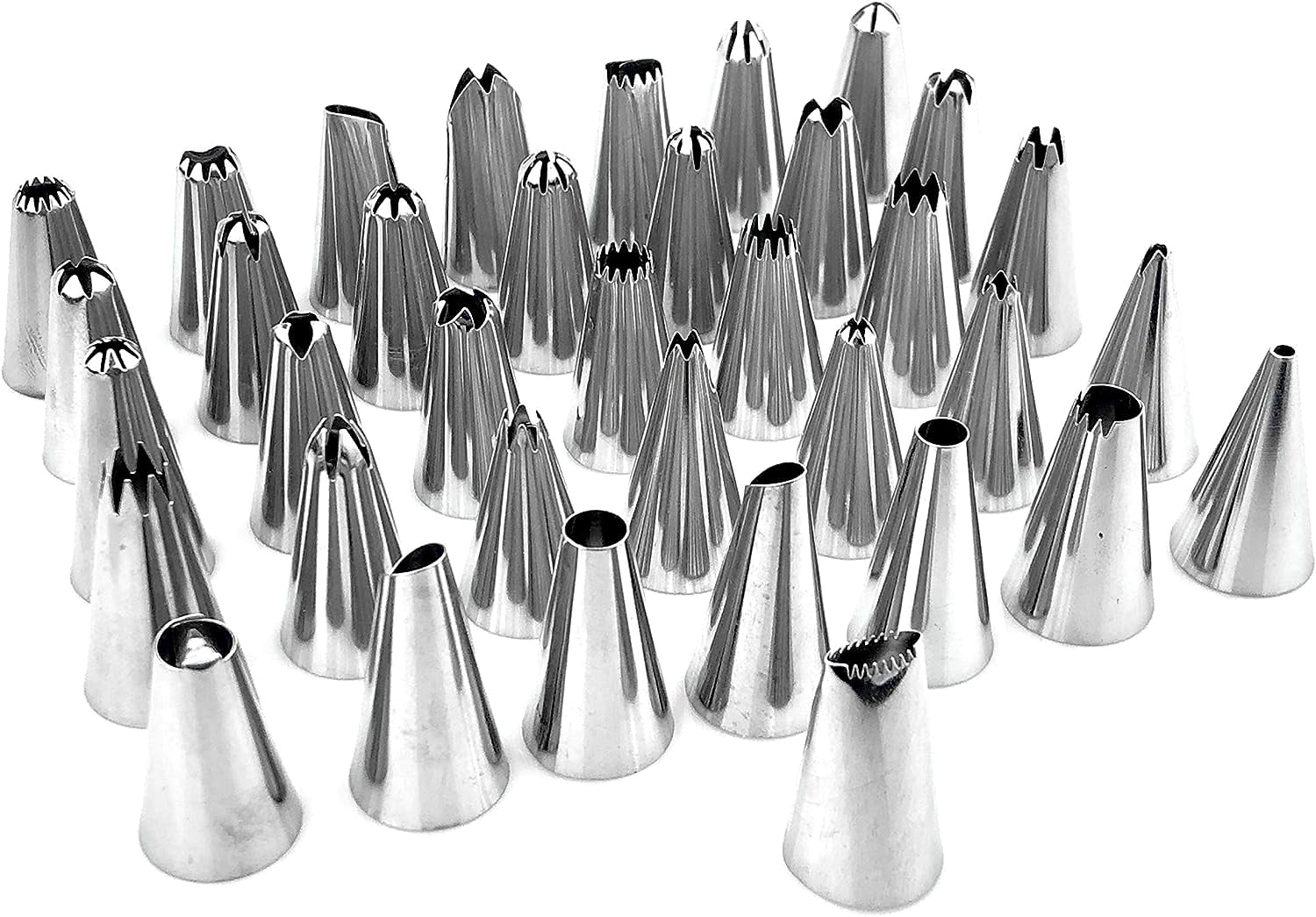 BSHAPPLUS® Piping Bags and Tips Set, 72 Pcs Cake Decorating Supplies Kit,Cake Decoration Kit with 20 Frosting Bags, 42 Icing Tips Pastry, Cookie, Cupcake and Baking Supplies