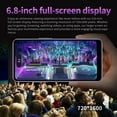 thumbnail image 4 of Smartphone 6.8'' Incell Screen,3250 mAh Dual Camera Smartphones,Unlocked Android Phones T Mobile Phones, 4 of 19