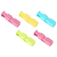 thumbnail image 4 of Wmool 5PCS Bag Clips, Snack Bread Sealing Clip, Squeeze and Lock Bread Bag Clips for Food Storage, Plastic Bag Clip, Food Clips for Bags, Bread Clips, Easy to Use Bread Bag Clips, 4 of 8