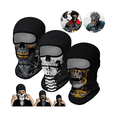 thumbnail image 2 of 3pzs Pasamontañas Calaveras Protección Sol Para Halloween Malubero Negro, 2 of 2