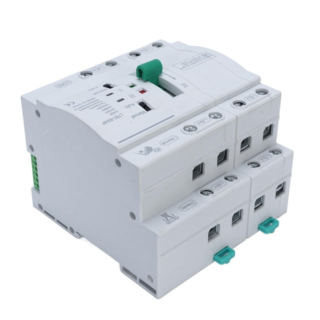 Interruptor De Transferencia Automática De Doble Potencia, Interruptor Selector Eléctrico Resistente Para El Hogar