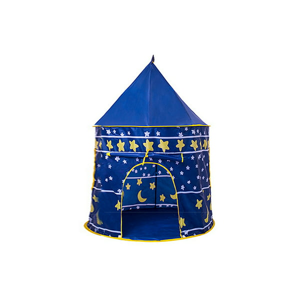 Princess Castle Play Tent Foldable Prince Pop Up Play Tent House 