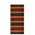 thumbnail image 3 of Rugsotic Carpets Hand Knotted Wool Area Rug 2'8''x10' Brown Gold Contemporary Runner Indoor Rug for Living Room, Bedroom Antimicrobial L00204, 3 of 5