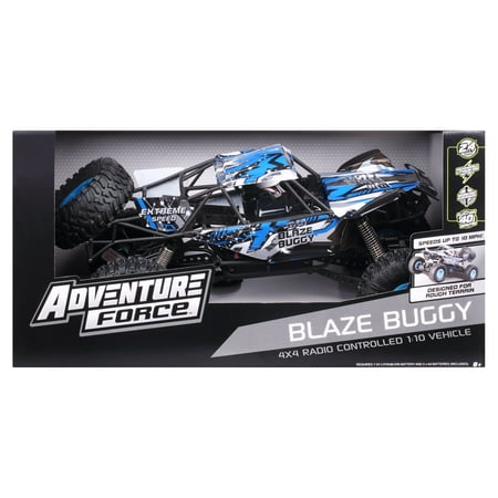 Adventure Force Remote Control 4x4 High-Speed Blaze Buggy