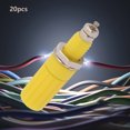 thumbnail image 1 of Poste de conexión, 20 piezas, terminal de conexión extendido de 4 mm, conector tipo banana, resultados impresionantes, 1 of 7