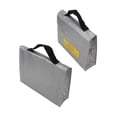 thumbnail image 4 of 2 Pcs Lithium Battery  Bag Fireproof Explosion Proof PVC Fiber Effective Air Isolation Battery  Sack Battery Storage Case Safe Pouch, 4 of 8