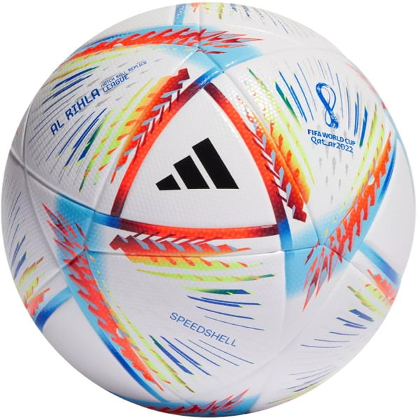 Año ironía envidia Adidas AL RIHLA Match ball replica League World Cup Qatar 2022 Size 5 -  Walmart.com