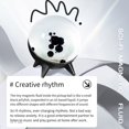 thumbnail image 2 of Lámpara de ritmo de ferrofluido: ¡visualizador de sonido fascinante para tu escritorio!, 2 of 12