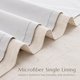 thumbnail image 4 of Juego de 2 paneles de cortinas opacas de lino JINCHAN 240x245 cm Natural, 4 of 9