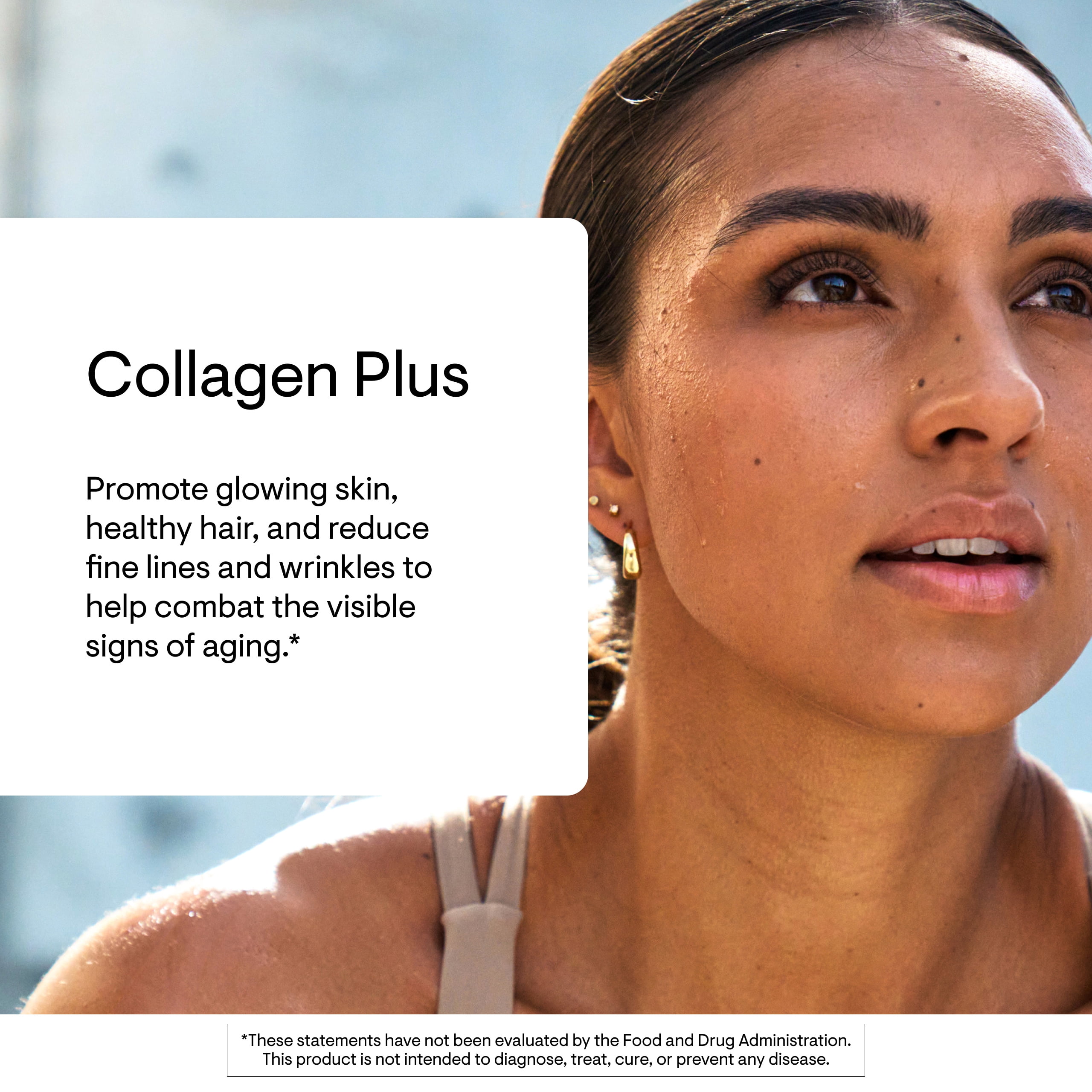 THORNE - Collagen Plus - Collagen Peptides Powder with Nicotinamide Riboside and Clinically Studied Ingredients for Skin Texture and Moisture - Healthy Skin, Hair, and Nails* - 17.5 Oz - 30 Servings