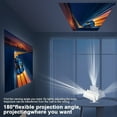 thumbnail image 4 of DEEPALS 1.37 1080p Multimedia Projector, White, HY300, 4 of 7