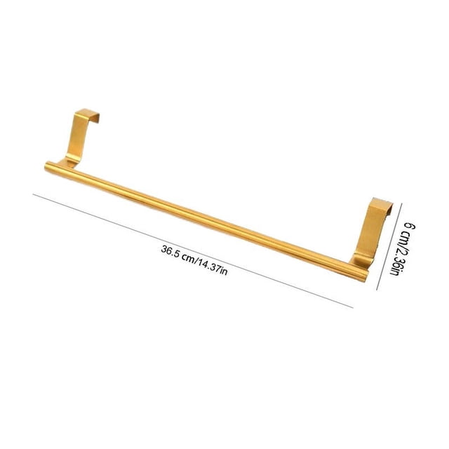 Vwrxbz Stainless Steel Towel Rack Over Cabinet Door Hanging Bar Magnetic Rag Holder Kitchen Bathroom