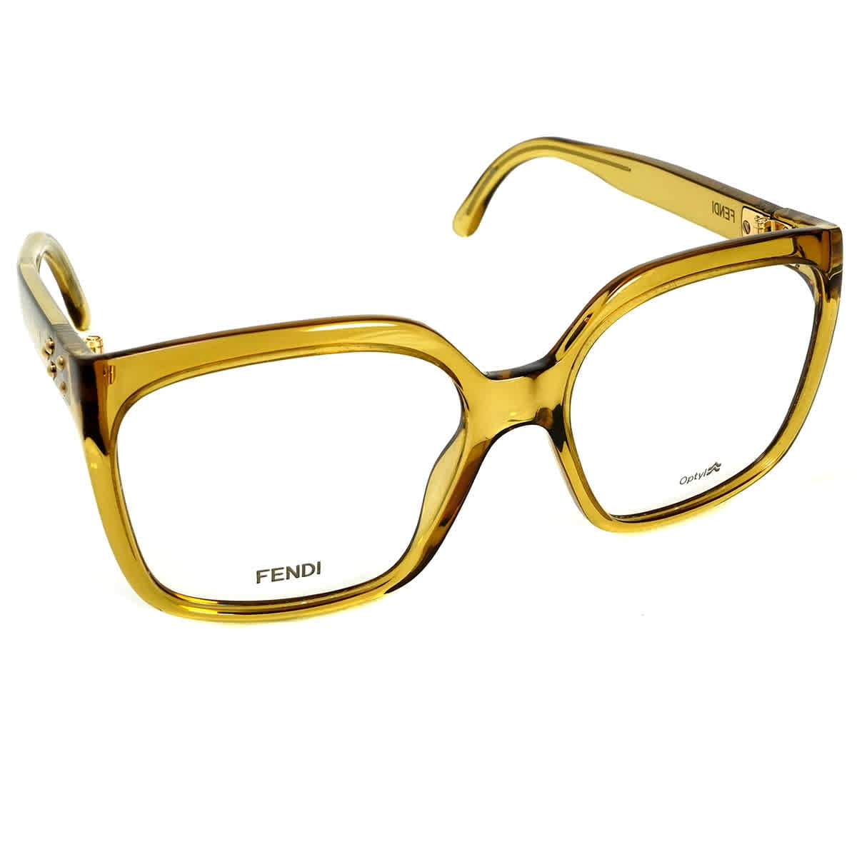 Fendi Demo Square Ladies Eyeglasses FF 0386 0010 55 716736214955 -  Eyeglasses - Jomashop