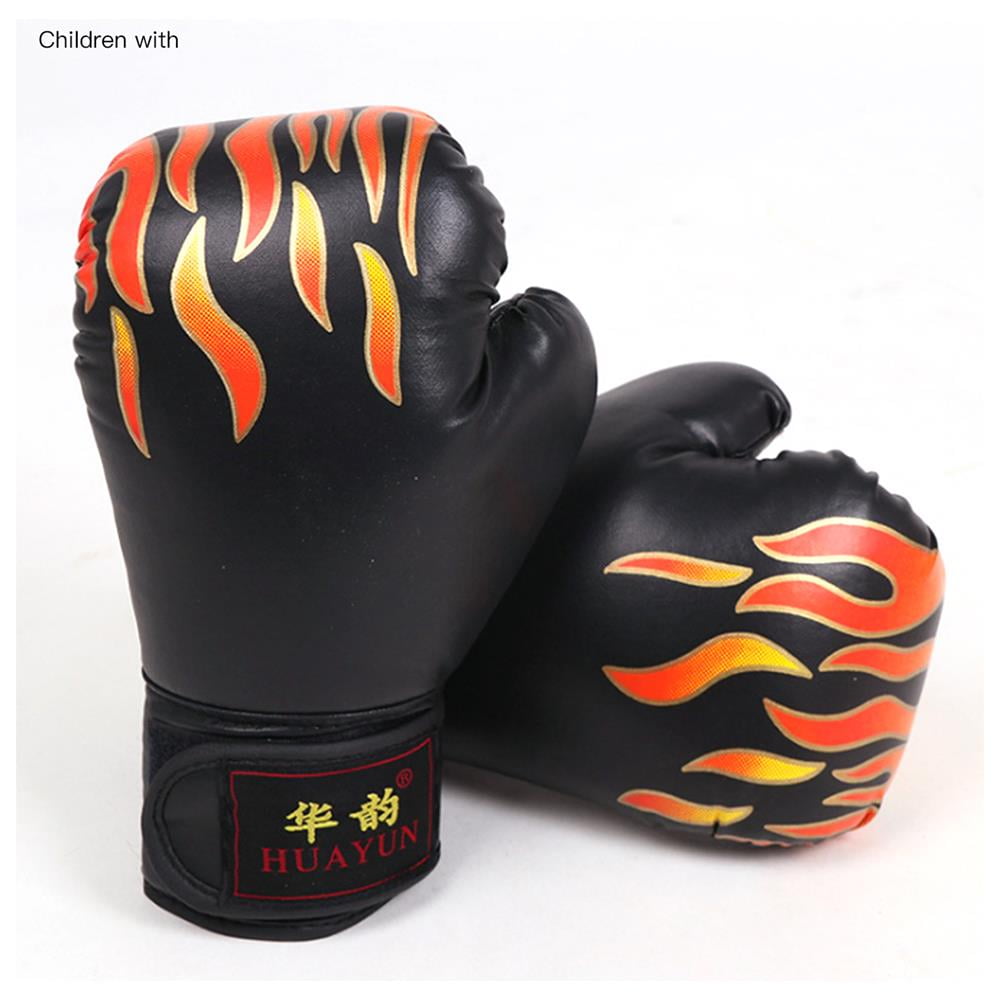 PU Leather Boxing Gloves Sparring Punch Bag Muay Thai kickboxing Training  XS PL 