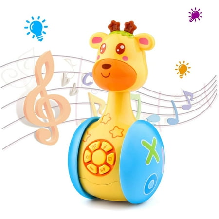 Giraffe Baby Toy with Music and LED Light Up for Infants, Toddler ...