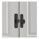 thumbnail image 4 of "Cerradura De Puerta Corredera De Granero, Belug  Negro ", 4 of 5