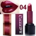 thumbnail image 4 of Brillo de labios HUOGUO Nude Metallic Matte Velvet Brillante 4 colores, 4 of 5
