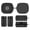 Black, variant on IFRINID TPU Protective Case for Beats Powerbeats Fit, Shock Resistant Earbud Charging Case Cover with Full Body Protection for Beats Powerbeats Fit