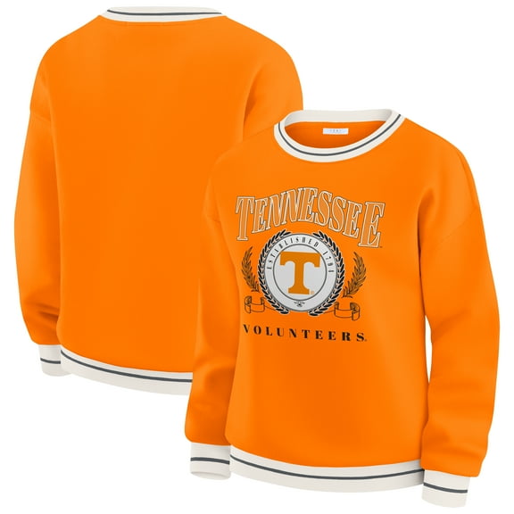 Women's WEAR by Erin Andrews Tennessee Orange Tennessee Volunteers Seal Sweatshirt