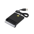 thumbnail image 1 of Matsuzay Lector de tarjetas inteligentes USB 2,0, CAC ID, tarjeta bancaria, tarjeta Sim, conector clon, adaptador de lector de tarjetas, PC, ordenador, Teléfono y Comunicación, 1 of 6