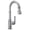 Arctic Stainless, variant on Delta Broderick: Single Handle Pull-Down Bar/Prep Faucet