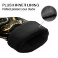 thumbnail image 4 of Golf Club Head Cover Waterproof Leather Golf Accessories HeadCovers Set Driver Headcover for Women Men Dargons, 4 of 5