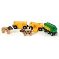 thumbnail image 3 of Brio Farm Animal Toy Train - Made with European Beech Wood, 3 of 4