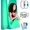 Brilliant Turquoise, variant on Orbsoul Deluxe Yoga Hammock (Grand Size 5.5 Yards) Includes Premium Aerial Nylon Silks, Complete Rigging Hardware & Knot Tying Guide