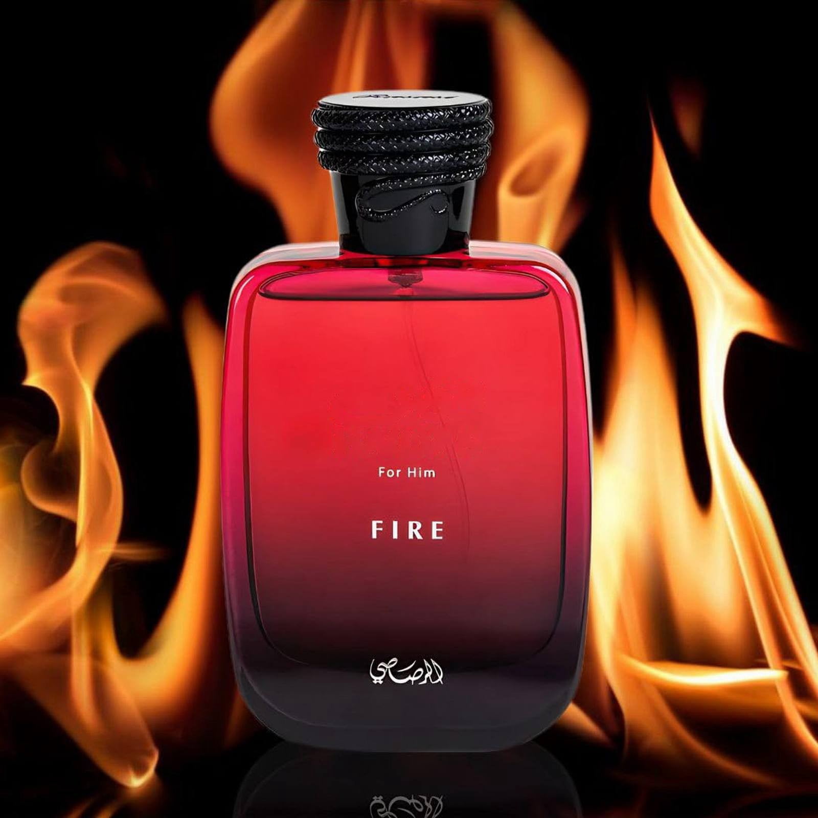 Rasasi Hawas Fire Eau De Par Fum Men Spray 100Ml(3.4 Oz) - Bold
