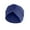 Blue, variant on Babysbule Hats for Women Winter Women Solid India Muslim Ruffle Chemo Hat Headwear Wraps Turbans Beanie Cap Headwraps