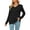 Black, variant on Aayomet Women Tops Women's Henley Shirts Long Sleeve Button Down Tunic Tops Scoop Neck Ribbed Knit Slim Fitted Casual Tops Blouses,Pink XXL