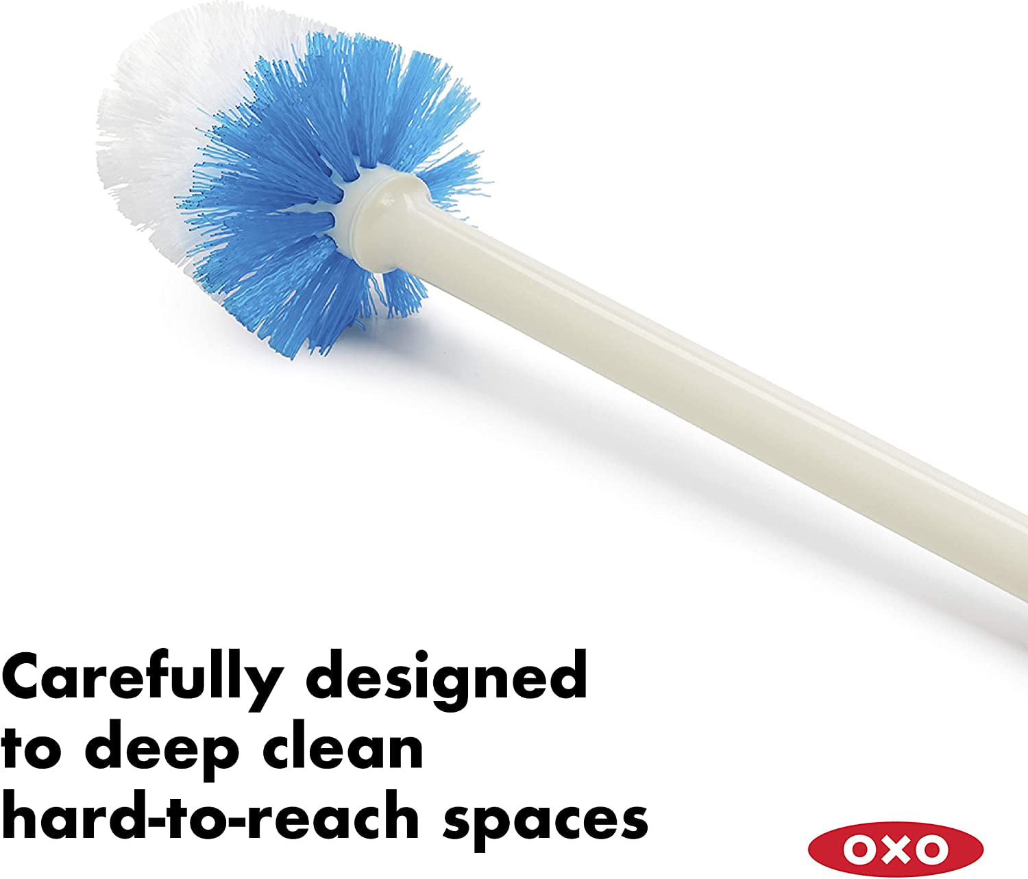 OXO Bath Accessories, Compact Toilet Brush and Canister - Macy's