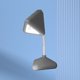 thumbnail image 5 of Lámpara de escritorio LED mini Protección para los ojos Ahorro de energía Lámpara de mesa pequeña portátil para leer Viajes Dormitorio Gris, 5 of 10