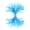 Light Blue, variant on Tuscom Pipe Cleaner Craft Kit for Teens Chenille Stem DIY Flower Bouquet Arts & Crafts Supplies Set Creative Activity Toy Sensory Play Educational Gift for Teens