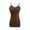 Coffee, variant on Seductiva Camisole Tank Tops for Women Women's Shaper Tummys Control Padded Bra Camisole Cami Seamless Tank Top Shapewear Body Shaper Tummy Control Body Shaper