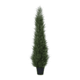 thumbnail image 4 of 5 ft Artificial Cedar Tree UV Rated , Artificial Christmas Topiary Tree, Pre-Potted Plants for Indoor Outdoor Housewarming Gift Home Decor, DR.Planzen, 4 of 5