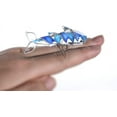 thumbnail image 5 of H&D Hand Blown Art Glass, Blue Shark Miniature Animals Collection(Shark), 5 of 6