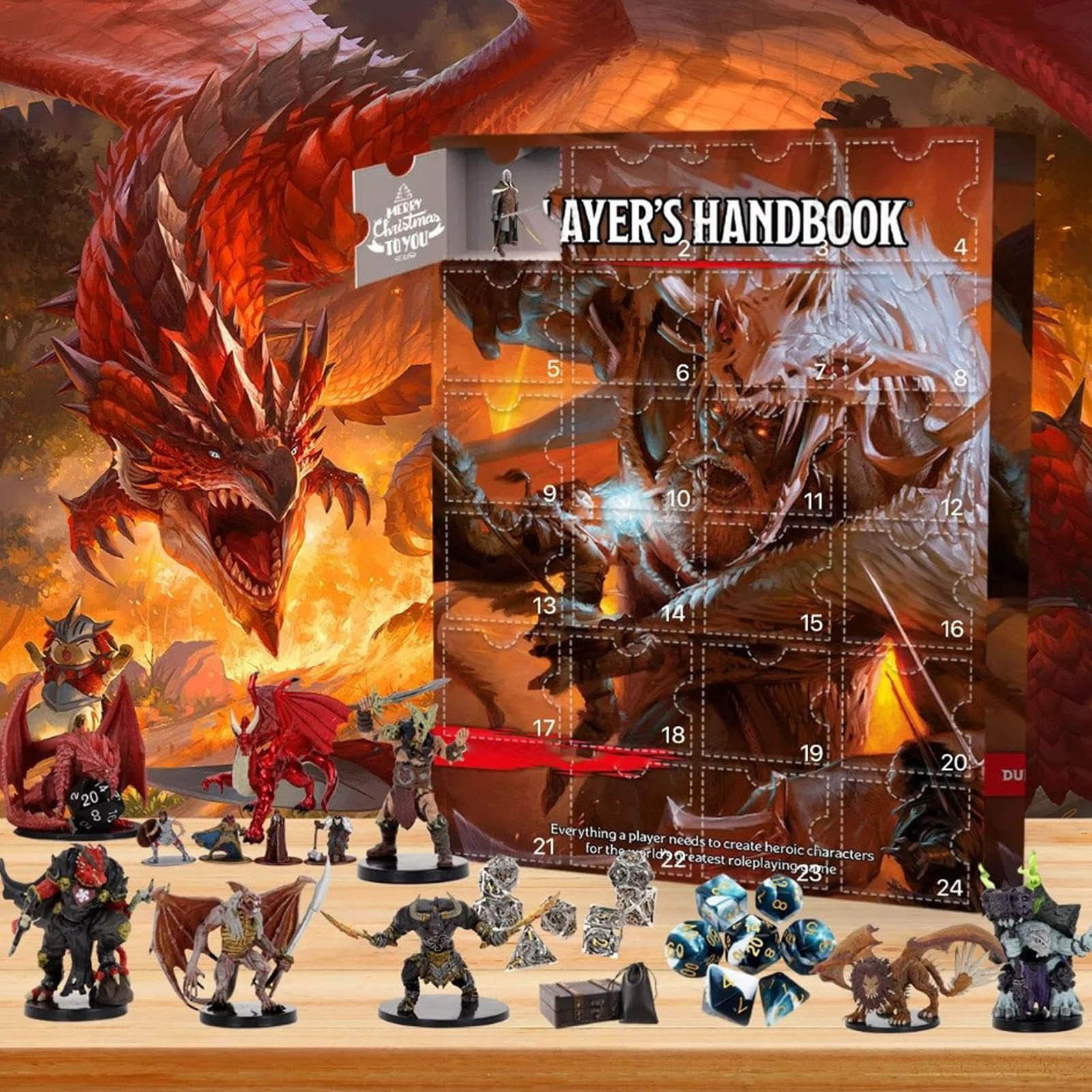 Unwrap the Joy of Dungeons & Dragons with the 2024 Advent Calendar 