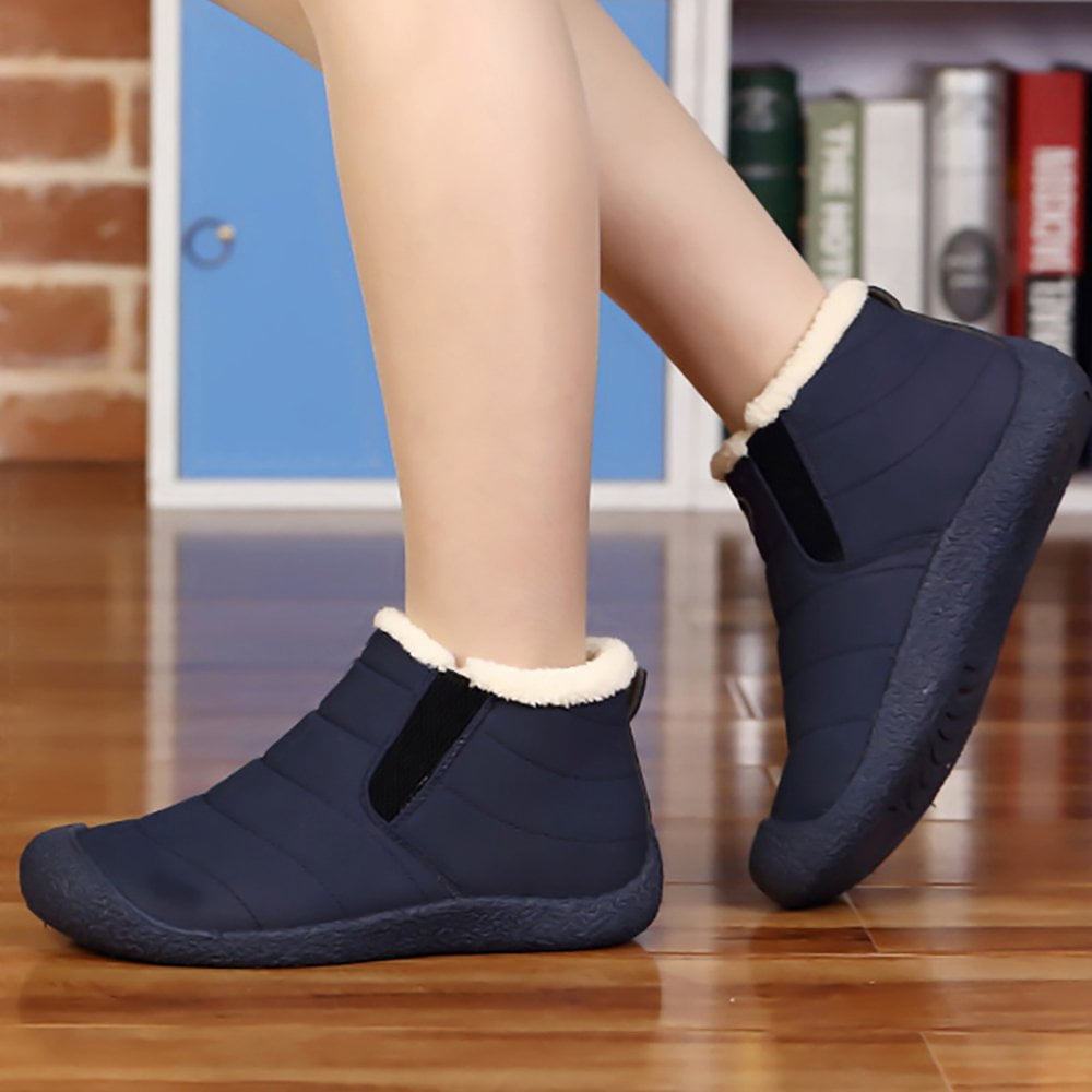 HighTop Shoes Woman SlipOn Winter Boots Women Comfortable Warm Snow
