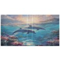thumbnail image 2 of 3 Ring Binder 1.5 inch Round Rings with Interior Pockets Binders Organizer Office School 2Pack Two Dolphins Jumping, 2 of 10