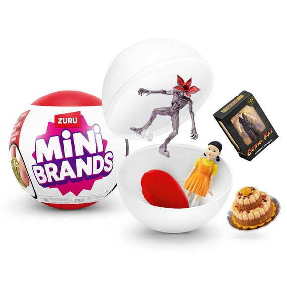 Mini Brands Netflix capsule by ZURU, Surprise Toy with Collectible Minis, Blind Packaging, Iconic Show themed Minis