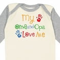 thumbnail image 4 of Inktastic Oma and Opa Love Me Grandchild Boys or Girls Long Sleeve Baby Bodysuit, 4 of 5